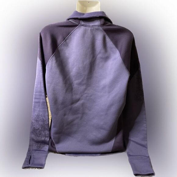 Eddie Bauer Long Sleeve  Athletic Pullover (Medium) Purple - Picture 2 of 9